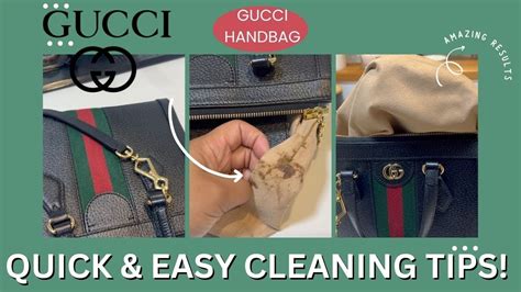 gucci purse cleaner|Gucci purse the real.